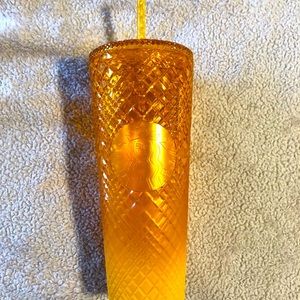 Starbucks Summer Orange Gradient Plastic Cold Cup